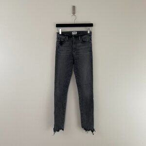 AGOLDE Sophie High Waisted Distressed Ankle Skinny Jeans Size 27